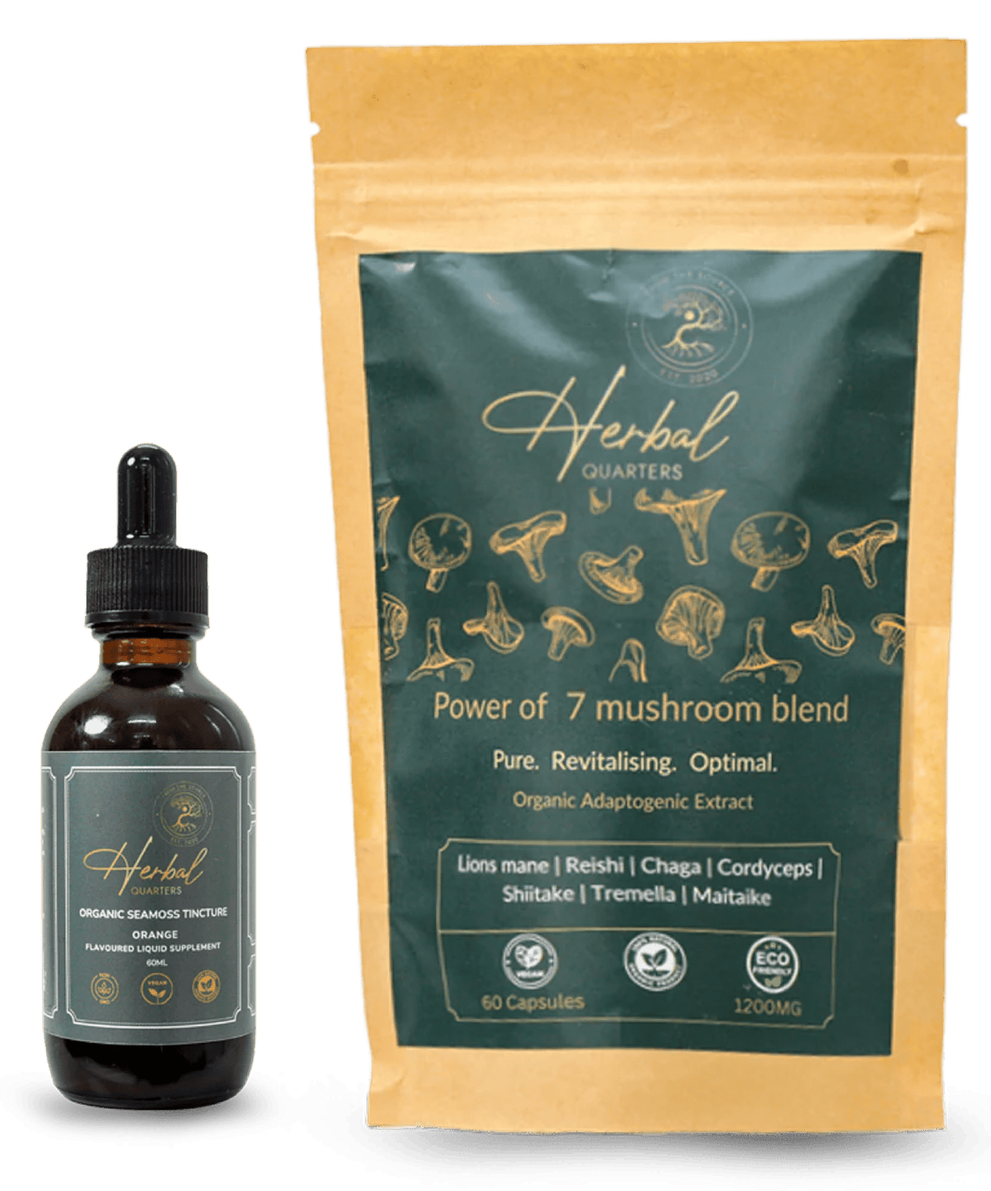 Focus & Energy Pack - Herbal Quarters