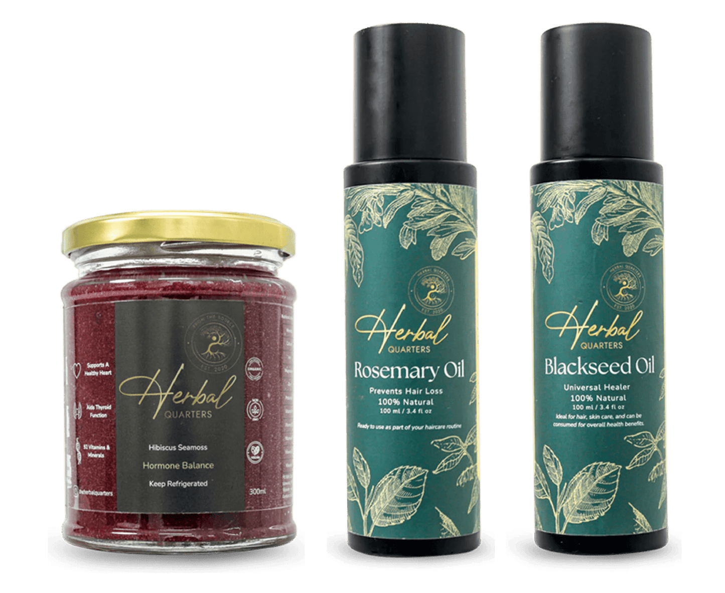 Hormone & Hair Harmony Bundle - Herbal Quarters