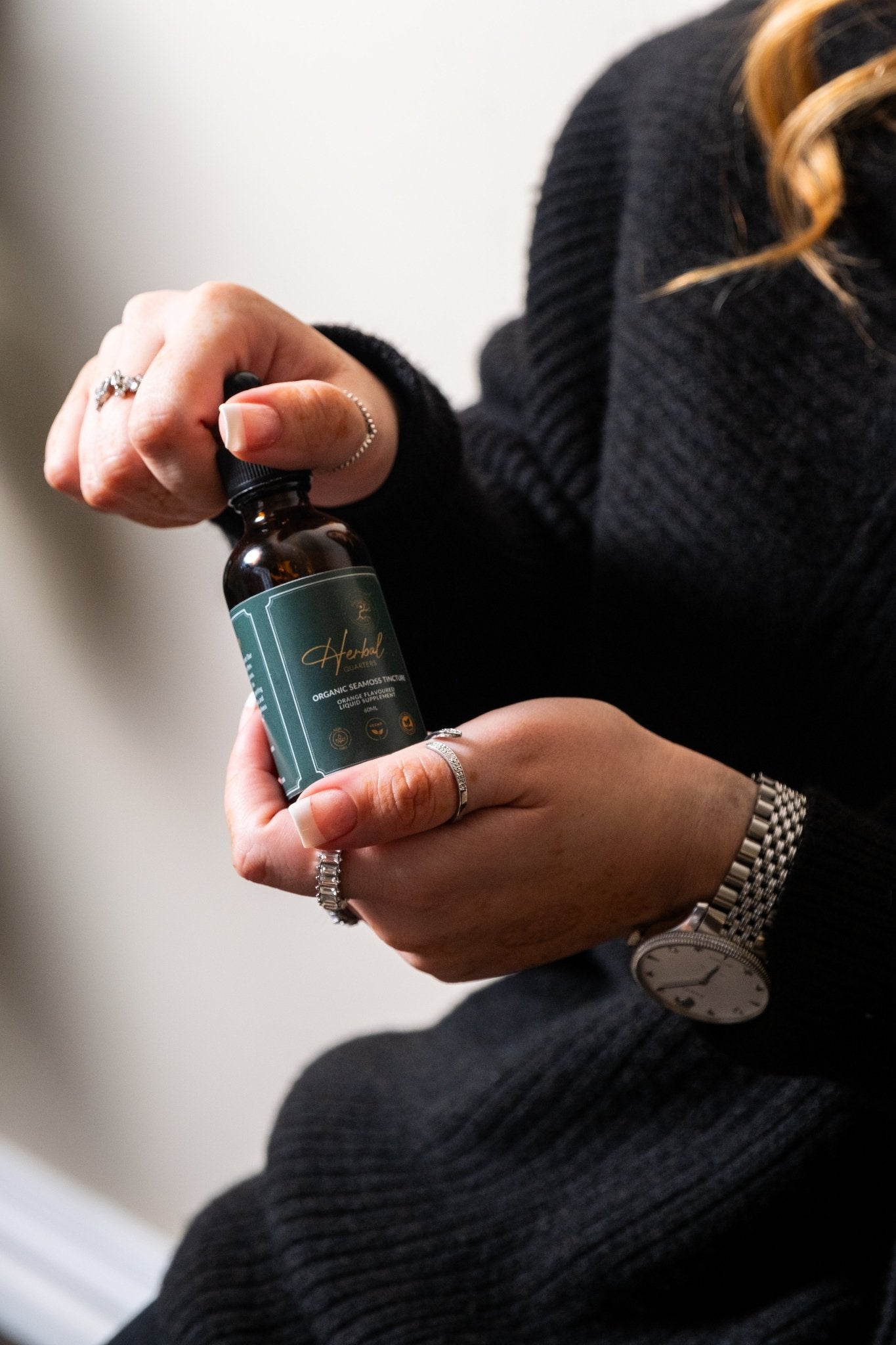 Seamoss Tincture - Spearmint - Herbal Quarters