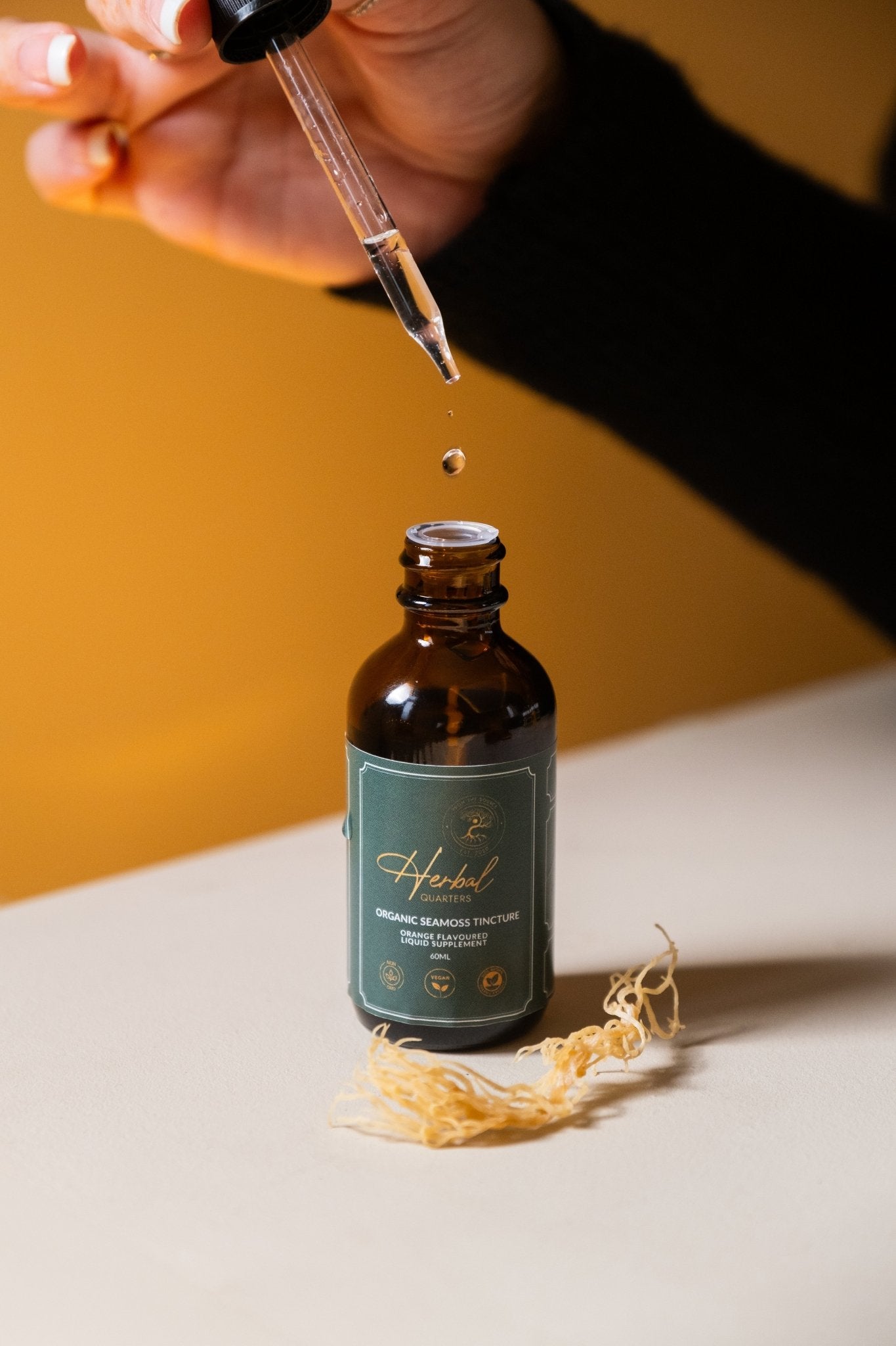 Seamoss Tincture - Spearmint - Herbal Quarters
