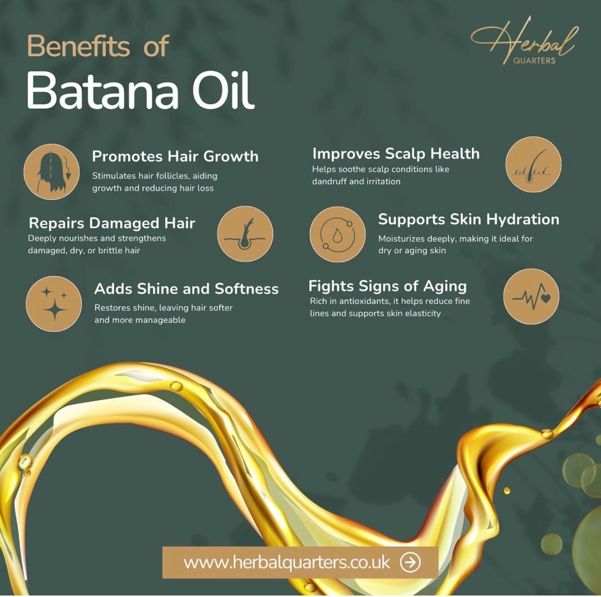 Batana Oil - Hair & Skincare - Herbal Quarters