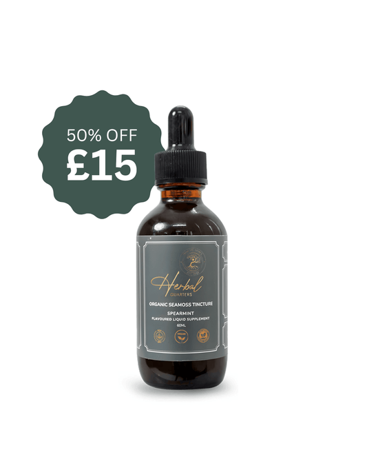 Black Friday Special Seamoss Tincture - Spearmint - Herbal Quarters