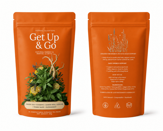 Get Up & Go Energising Tea - Herbal Quarters