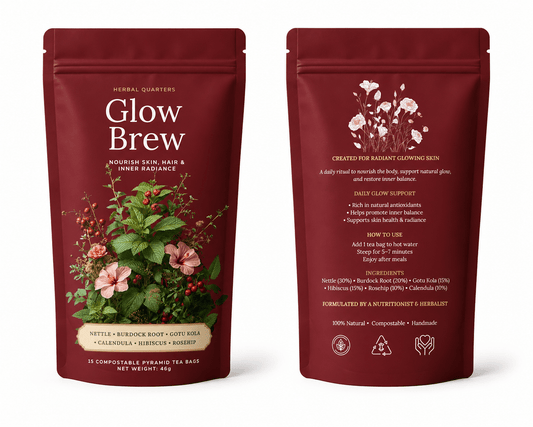 Glow Brew Skin Care Tea - Herbal Quarters