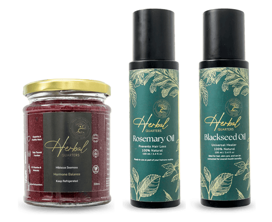 Hormone & Hair Harmony Bundle - Herbal Quarters