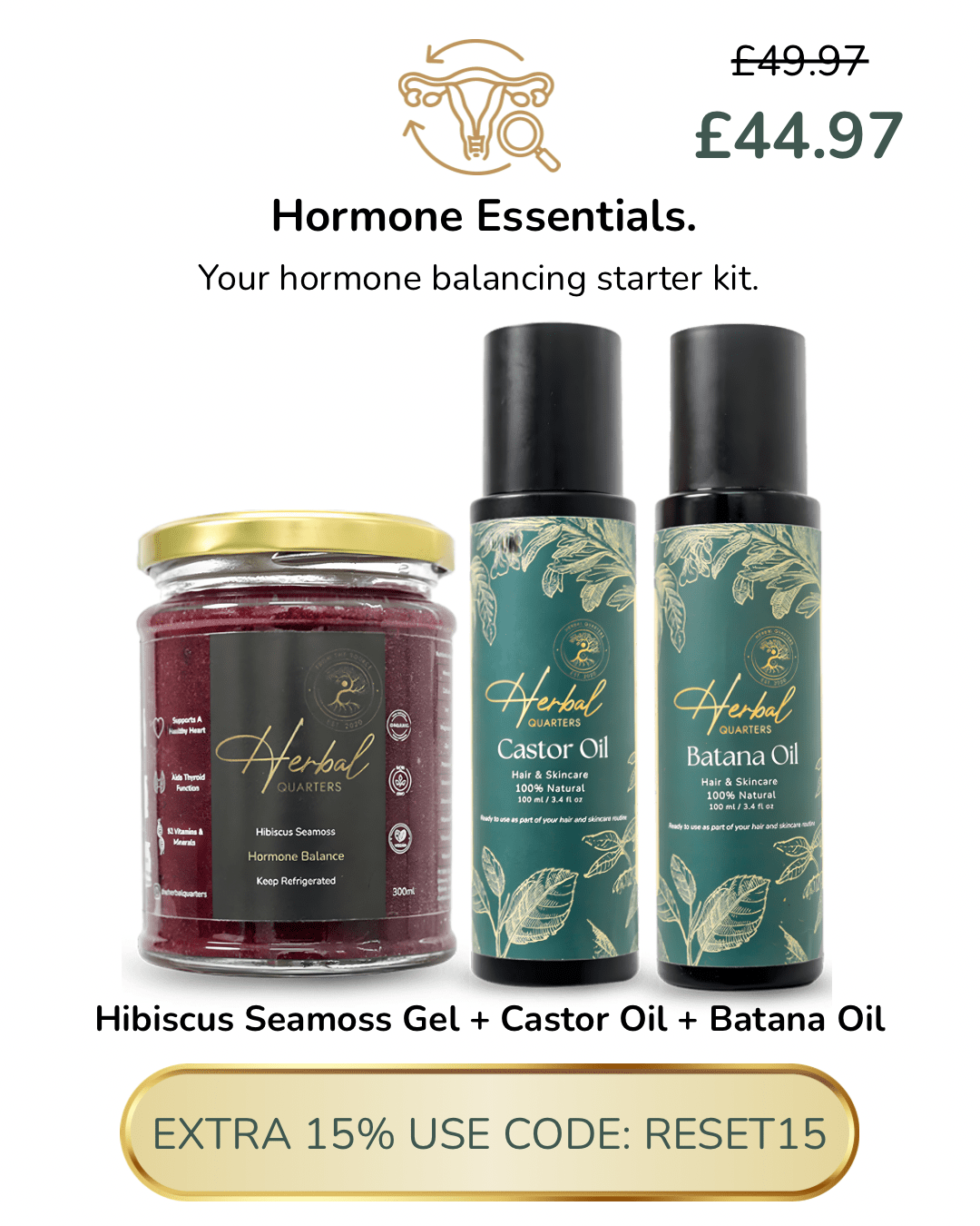 Hormone & Harmony Bundle - Herbal Quarters