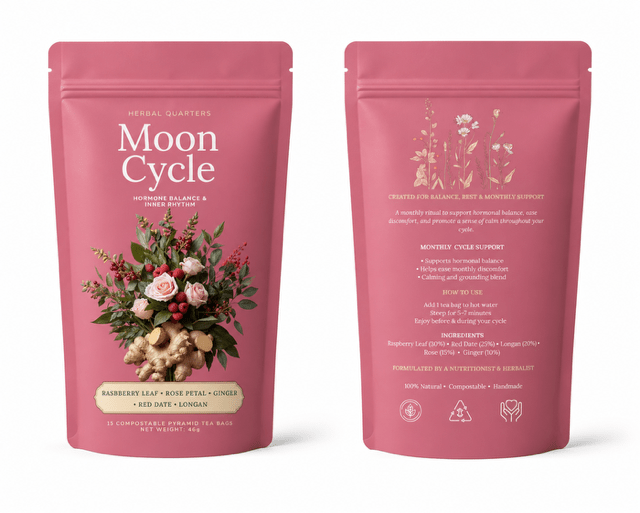 Moon Cycle Hormone Balance Tea - Herbal Quarters