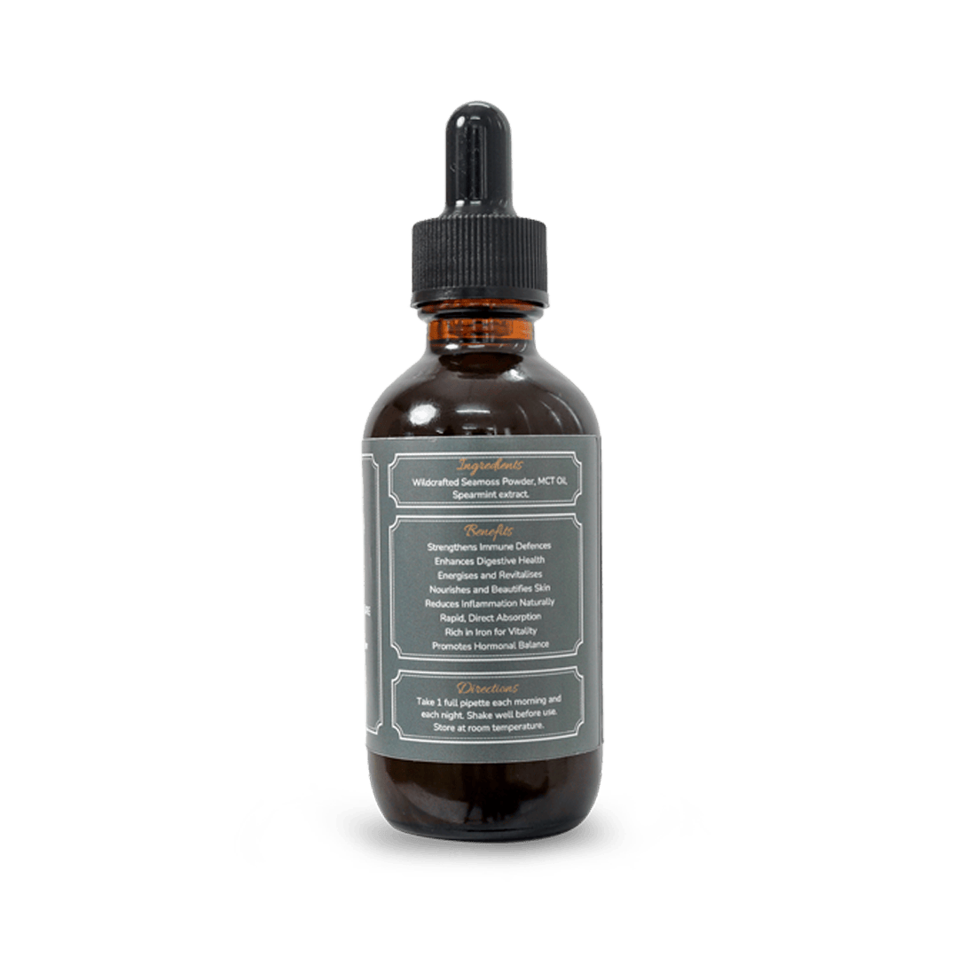 Seamoss Tincture - Spearmint - Herbal Quarters