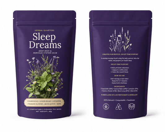 Sleep Dreams Relaxing Herbal Tea - Herbal Quarters